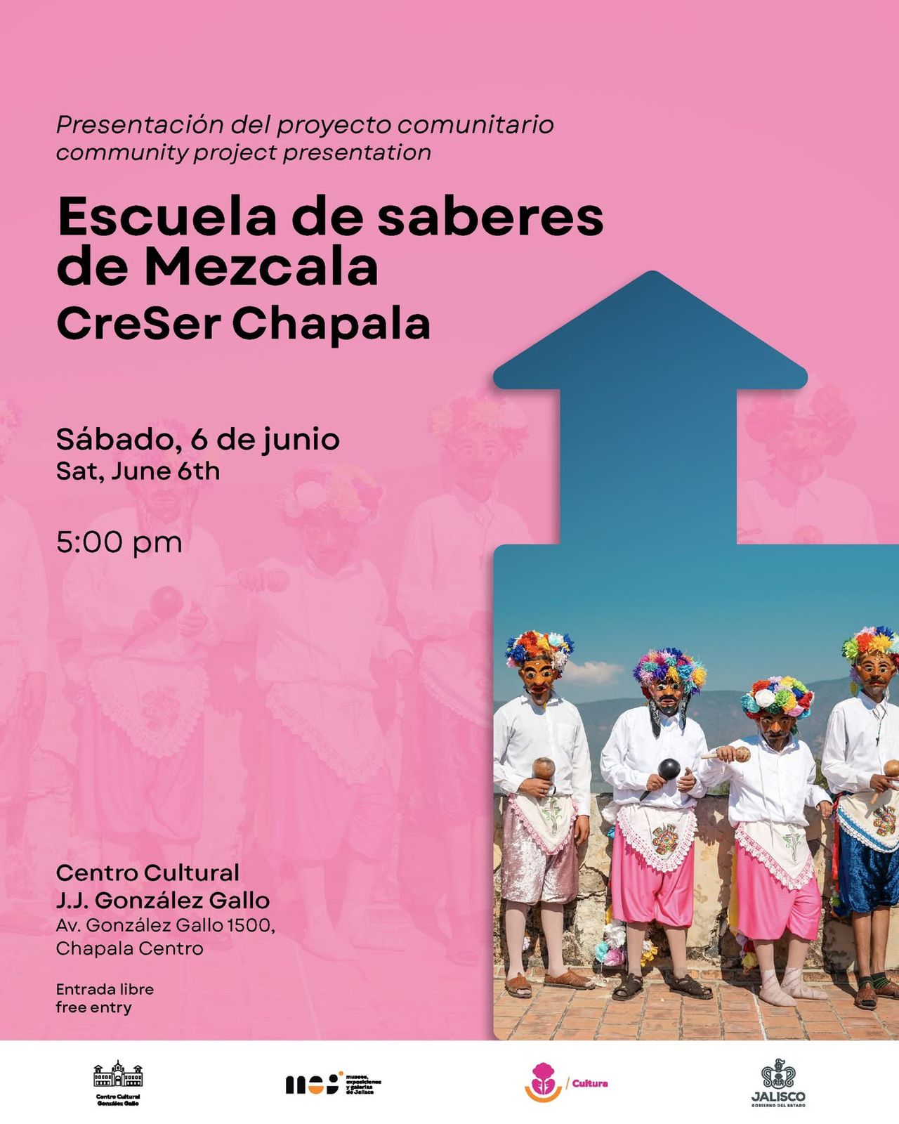 Presentación del proyecto comunitario Escuela de saberes de Mezcala