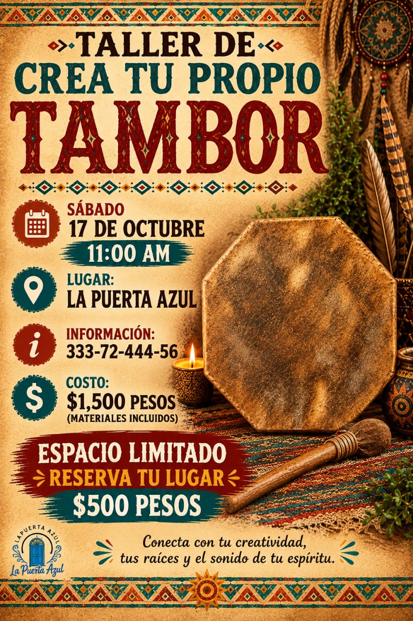 TALLER DE CREA TU PROPIO TAMBOR